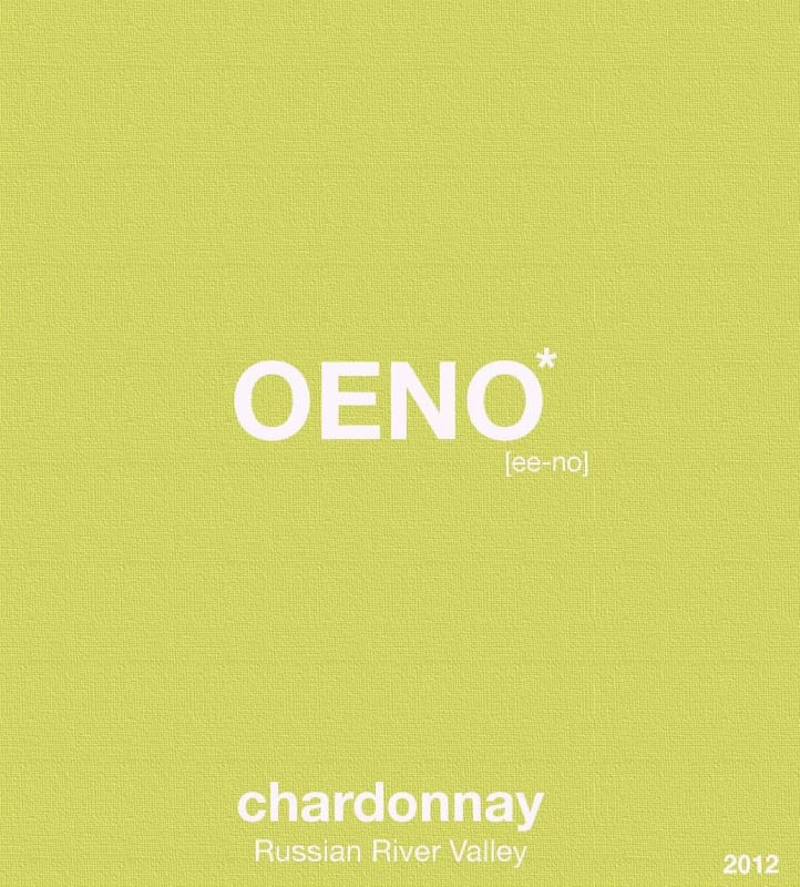 OENO Wines Chardonnay 2012 Front Label