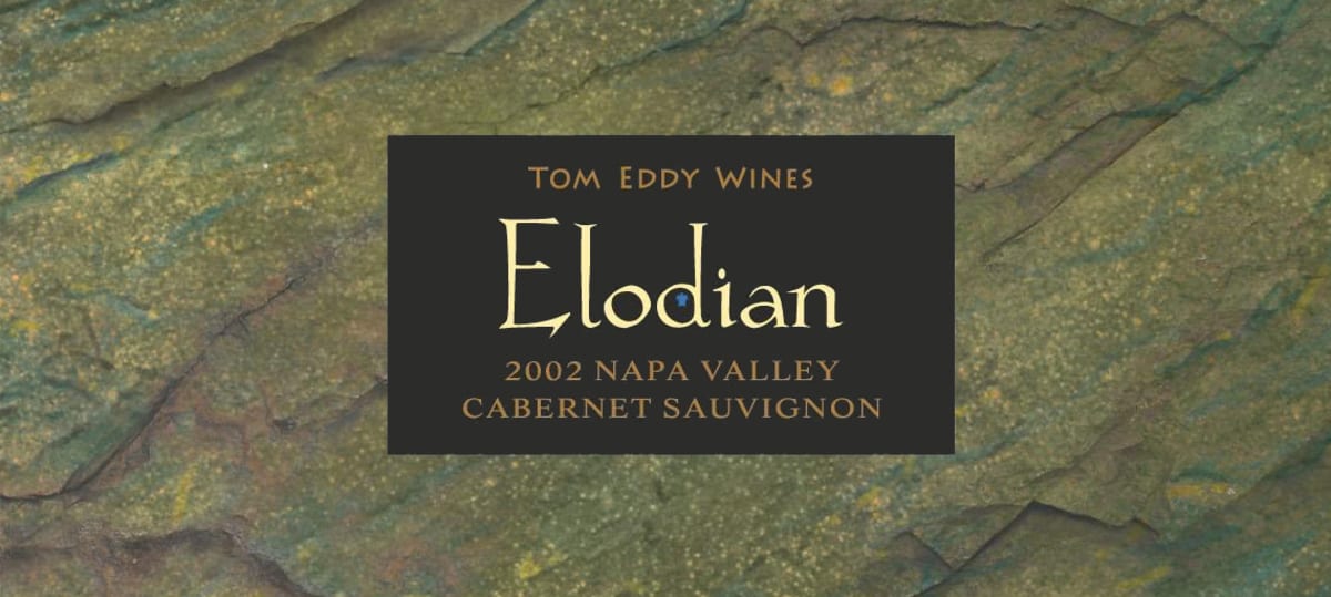 Tom Eddy Elodian Cabernet Sauvignon 2002 Front Label