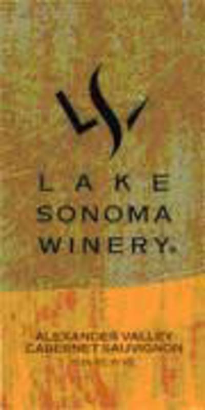Lake Sonoma Winery Alexander Valley Cabernet Sauvignon 2004 Front Label