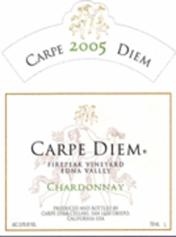 Carpe Diem Firepeak Vineyard Chardonnay 2005 Front Label