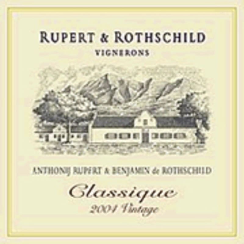 Rupert & Rothschild Classique 2004 Front Label