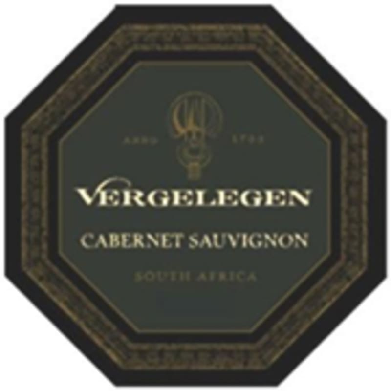 Vergelegen Cabernet Sauvignon 2003 Front Label