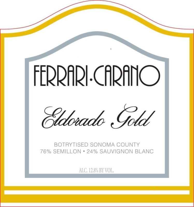 Ferrari-Carano Eldorado Gold 2007 Front Label