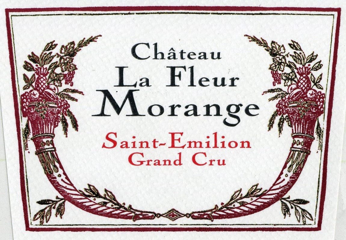 Chateau La Fleur Morange 2014 Front Label