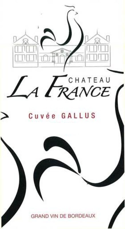 Chateau La France Medoc Cuvee Gallus 2011 Front Label