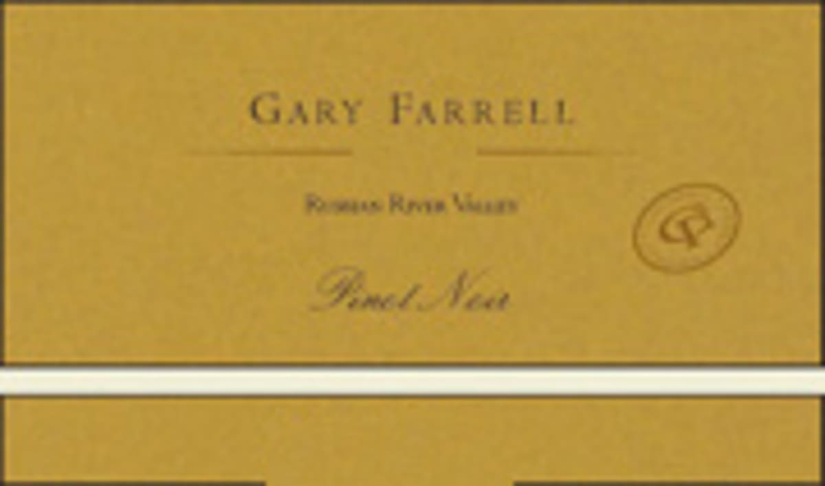 Gary Farrell Russian River Selection Pinot Noir 2005 Front Label