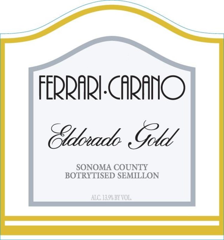 Ferrari-Carano Eldorado Gold 2010 Front Label