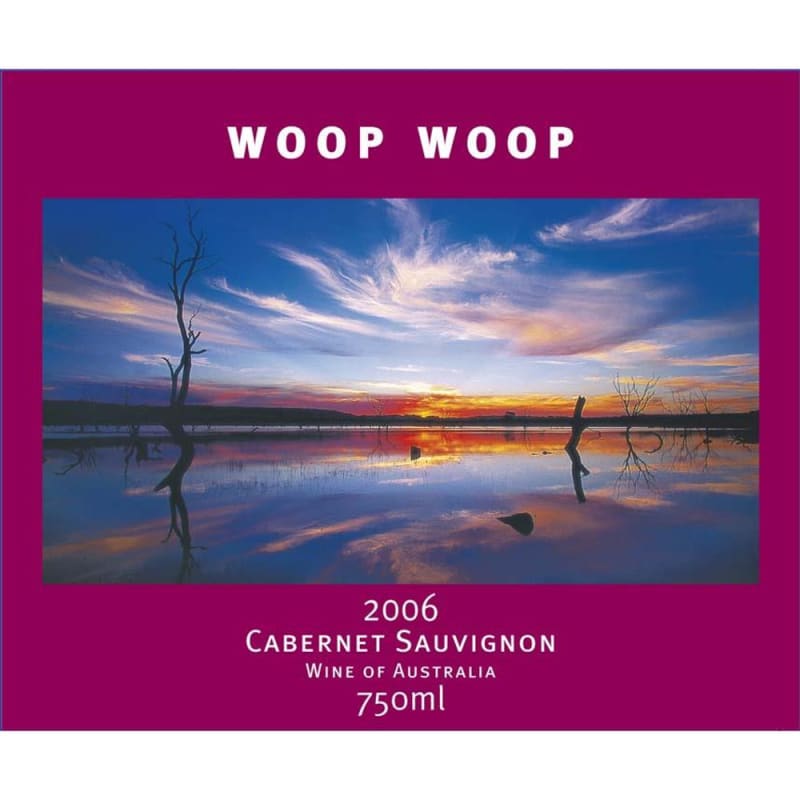 Woop Woop Cabernet Sauvignon 2006 Front Label