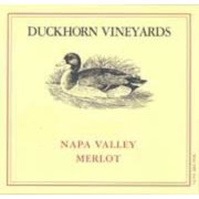 Duckhorn Napa Valley Merlot 2001 Front Label