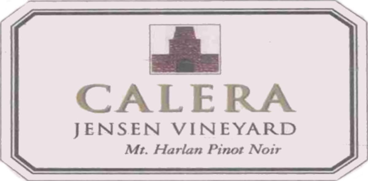 Calera Jensen Vineyard Pinot Noir 2006 Front Label