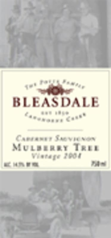 Bleasdale Mulberry Tree Cabernet Sauvignon 2004 Front Label