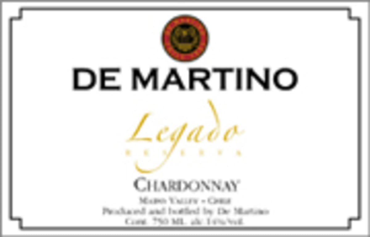 De Martino Legado Chardonnay 2006 Front Label
