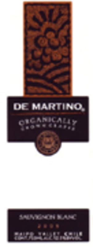 De Martino Estate Organic Sauvignon Blanc 2007 Front Label