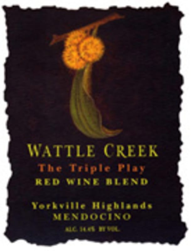 Wattle Creek The Triple Play 2004 Front Label