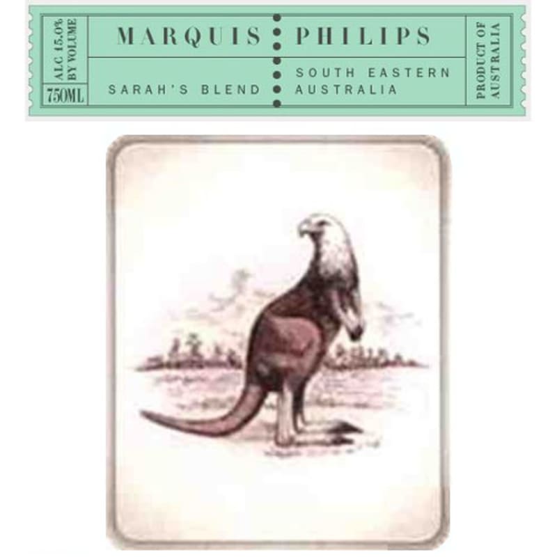 Marquis Philips Sarah's Blend 2006 Front Label