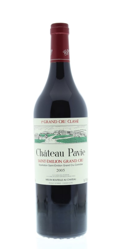 Chateau Pavie 2005 Front Bottle Shot