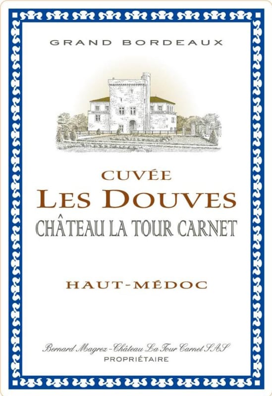 Chateau La Tour Carnet Cuvee Les Douves 2009 Front Label