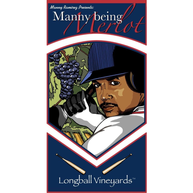 Longball Vineyards Manny Being Merlot 2005 Front Label
