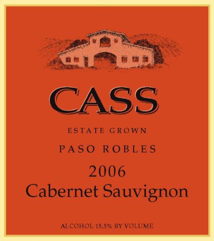 Cass Winery Cabernet Sauvignon 2006 Front Label