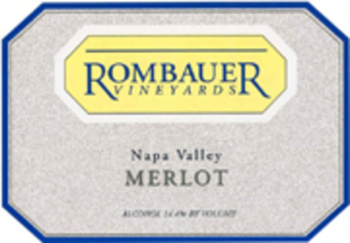 Rombauer Merlot 2004 Front Label