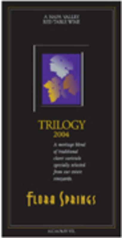Flora Springs Trilogy 2004 Front Label