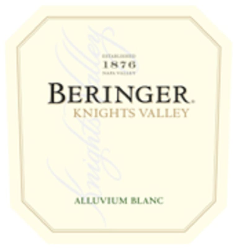 Beringer Knights Valley Alluvium Blanc 2006 Front Label