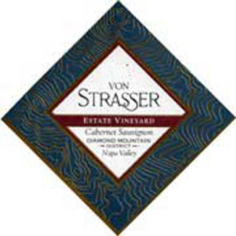 Von Strasser Diamond Mountain Estate Vineyard Cabernet Sauvignon 2005 Front Label