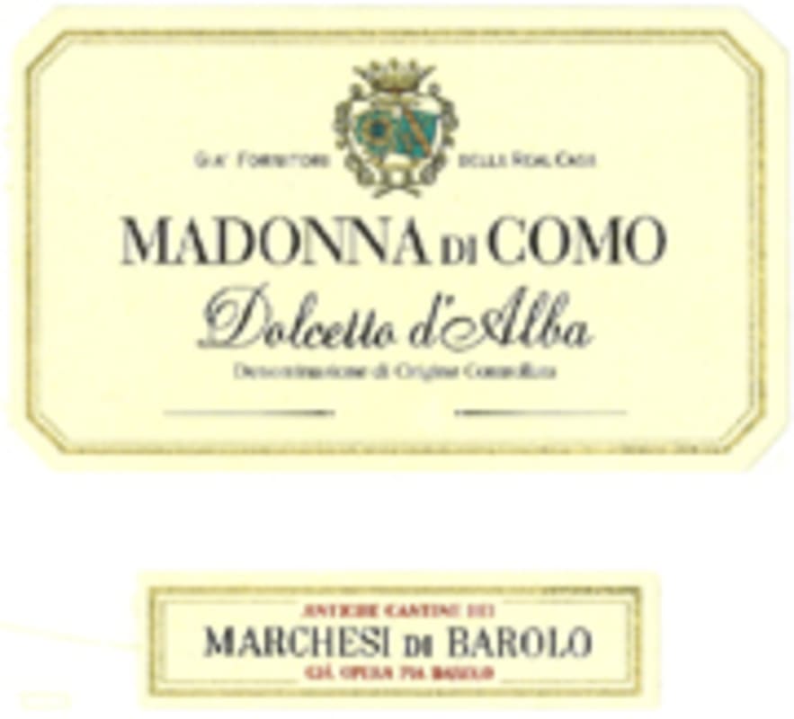 Marchesi di Barolo Dolcetto d'Alba 2006 Front Label