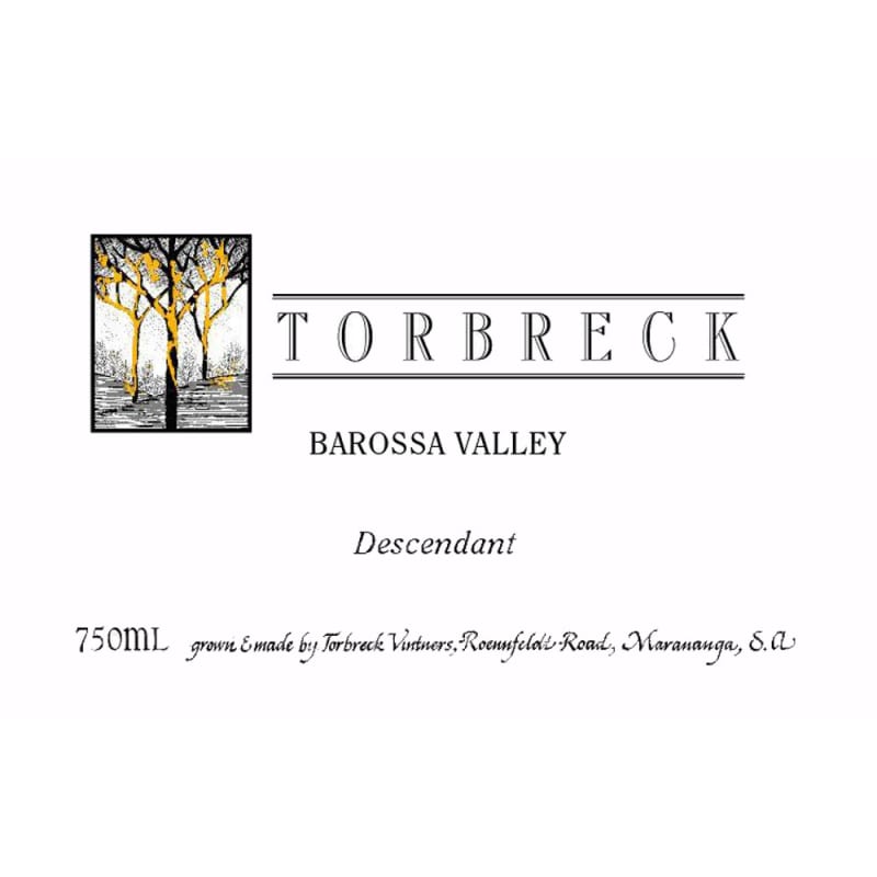 Torbreck Descendant Shiraz 2005 Front Label