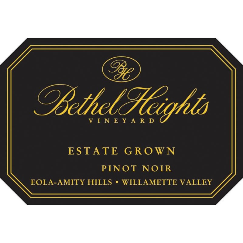 Bethel Heights Estate Pinot Noir 2006 Front Label