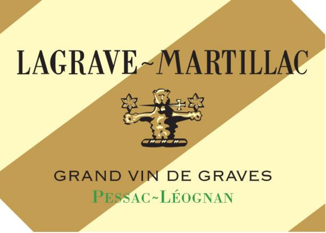 Chateau Latour-Martillac Lagrave-Martillac Blanc 2013 Front Label