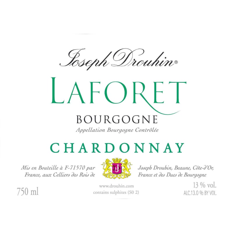 Joseph Drouhin Laforet Chardonnay 2006 Front Label