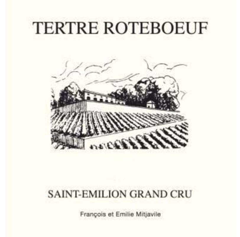 Chateau Tertre Roteboeuf 2015 Front Label
