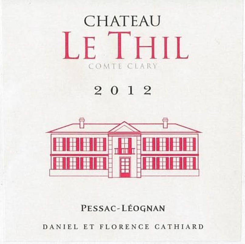Le Thil 2012 Front Label