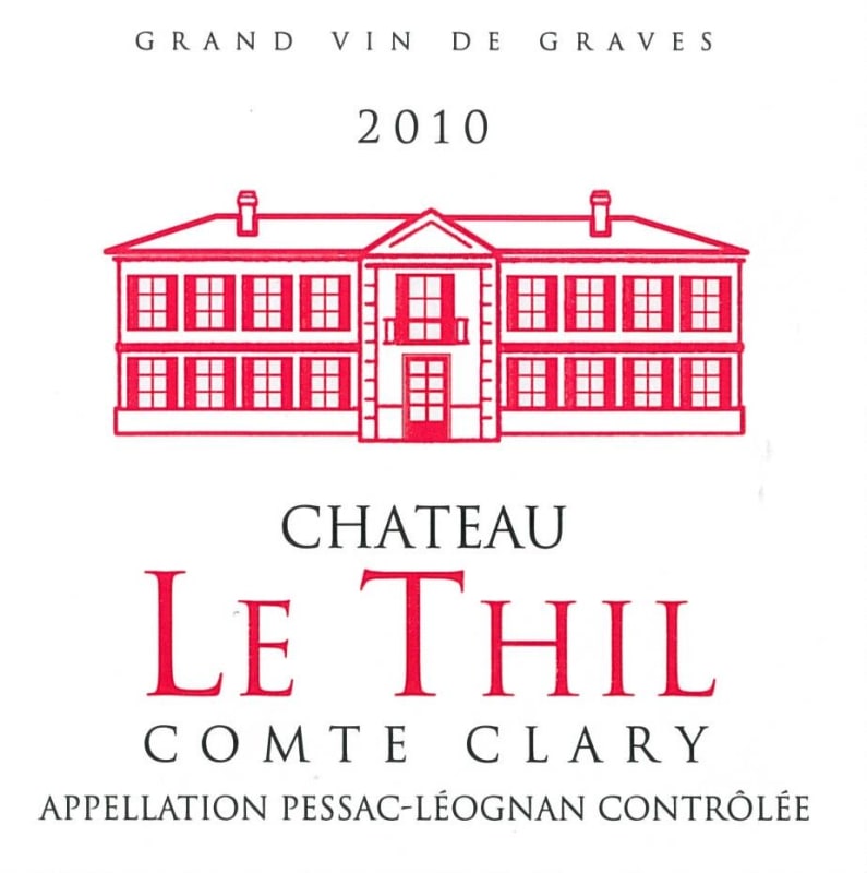 Le Thil 2010 Front Label