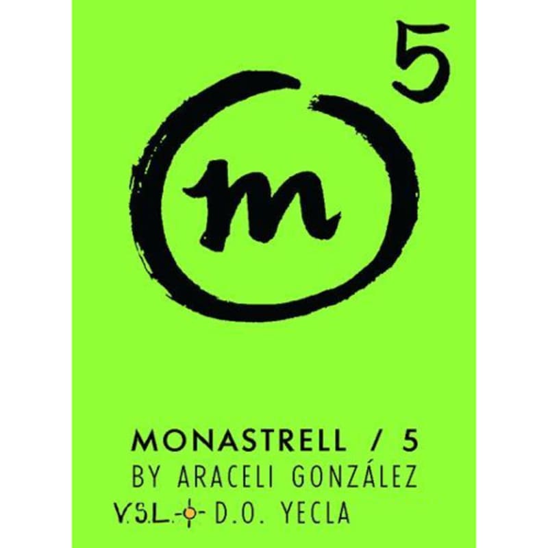 Vinos Sin-Ley M5 Monastrell 2006 Front Label
