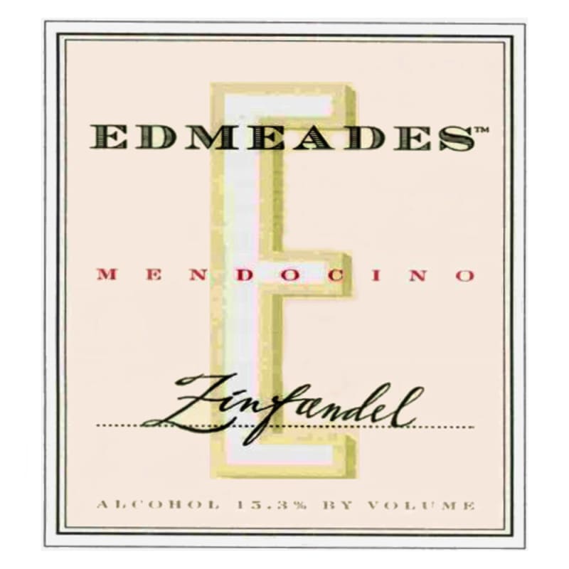 Edmeades Mendocino Zinfandel 2006 Front Label