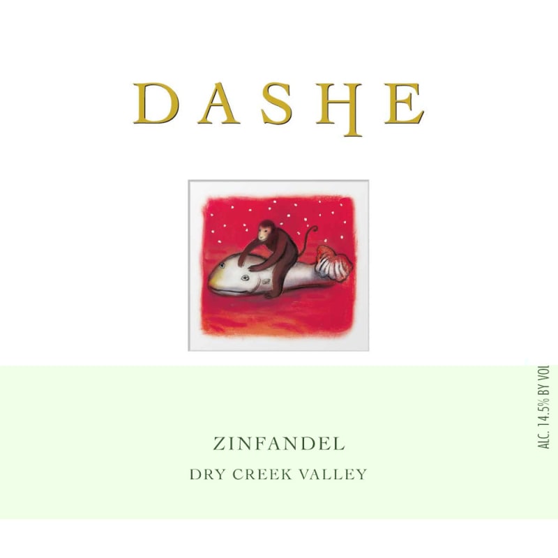 Dashe Dry Creek Zinfandel (375ML half-bottle) 2005 Front Label