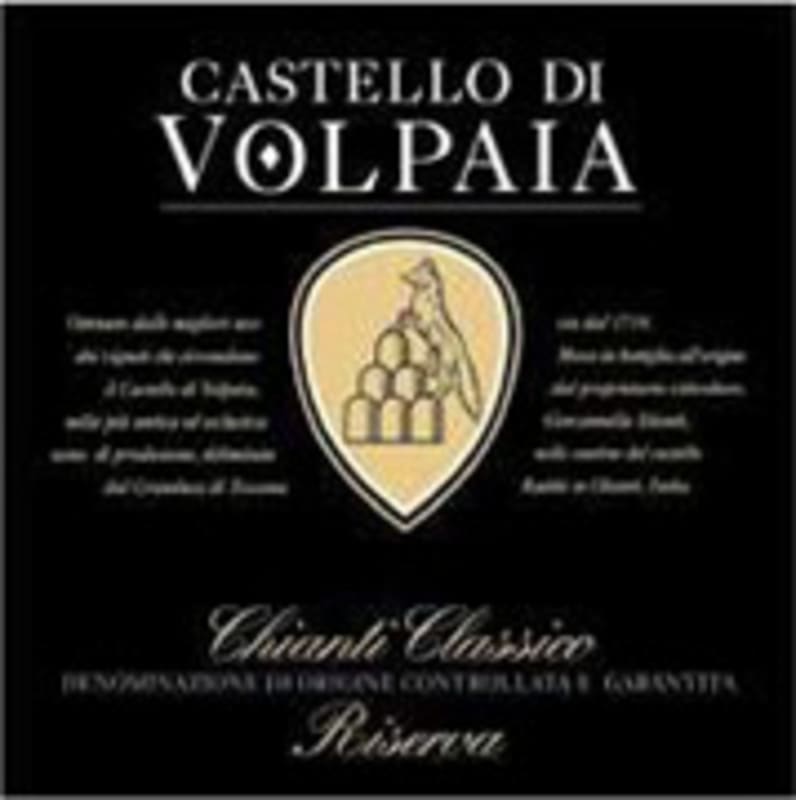 Castello di Volpaia Chianti Classico Riserva 2003 Front Label