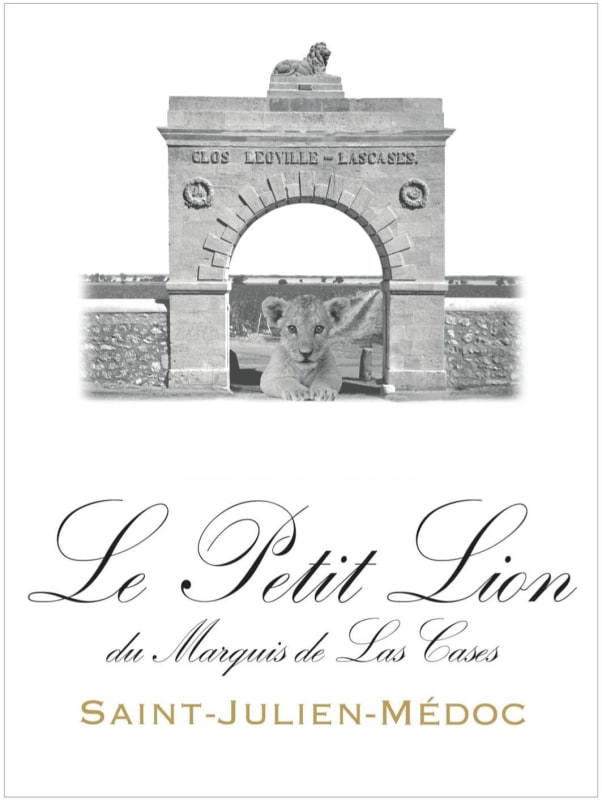 Chateau Leoville Las Cases Le Petit Lion du Marquis de Las Cases 2015 Front Label