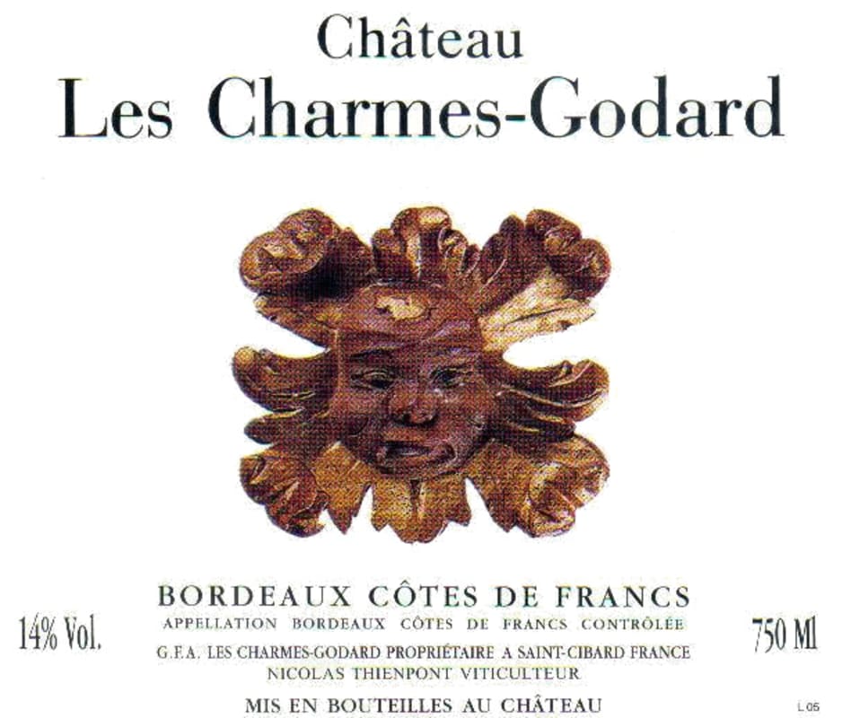 Chateau Les Charmes-Godard 2007 Front Label
