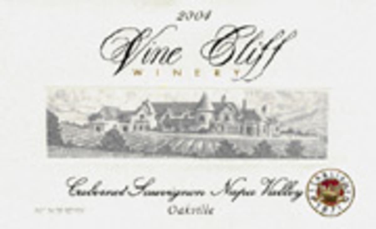 Vine Cliff Oakville Estate Cabernet Sauvignon 2004 Front Label