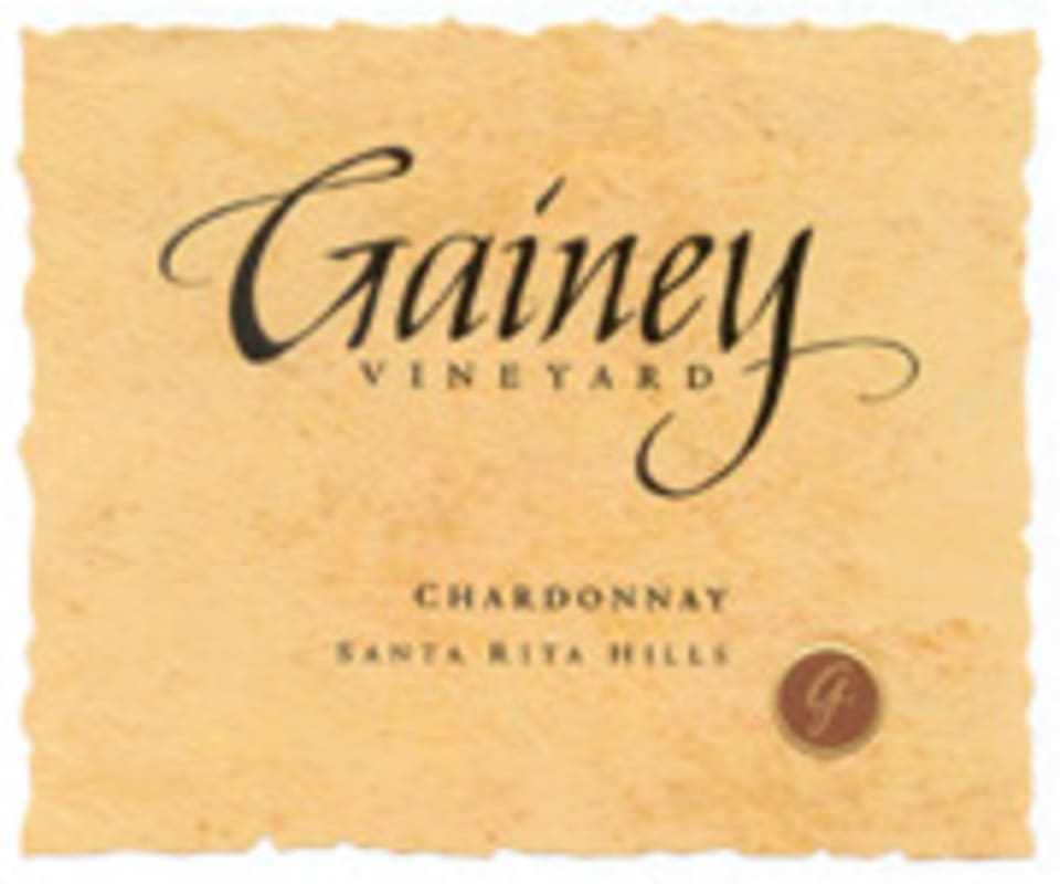 Gainey Chardonnay 2004 Front Label