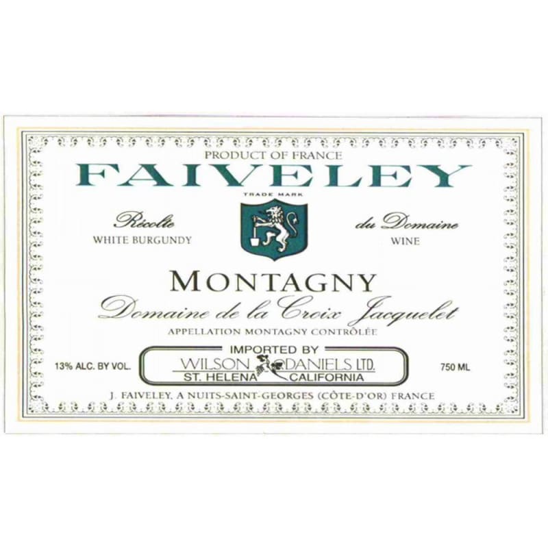 Faiveley Montagny, Domaine de la Croix Jacquelet 2005 Front Label