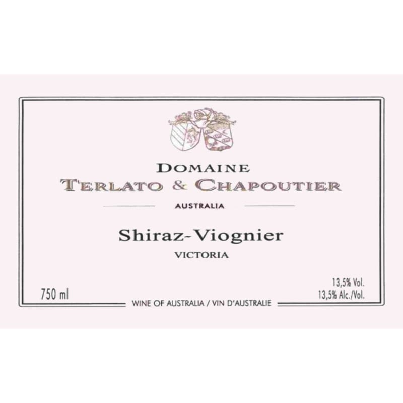 Domaine Terlato & Chapoutier Shiraz-Viognier 2006 Front Label