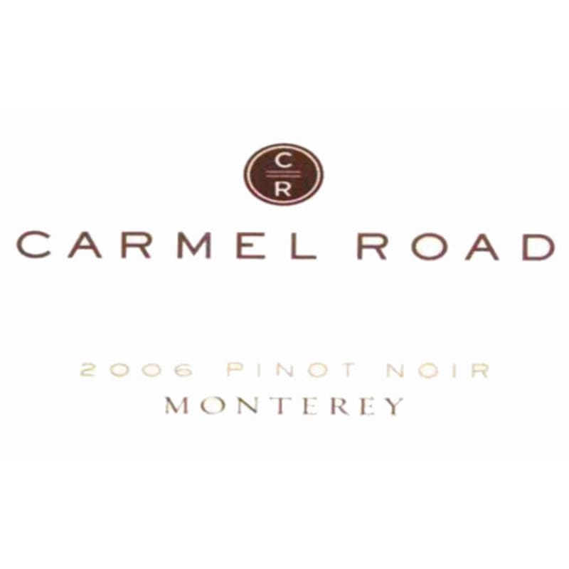 Carmel Road Monterey Pinot Noir 2006 Front Label