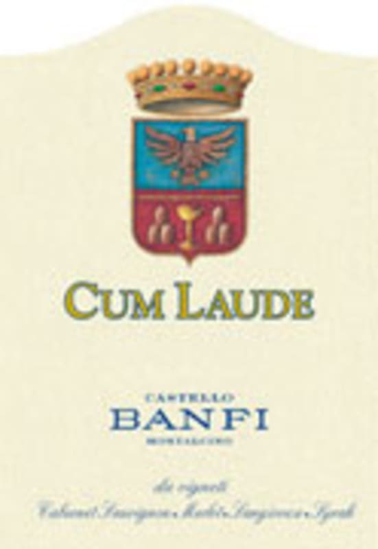 Banfi Magna Cum Laude 2004 Front Label
