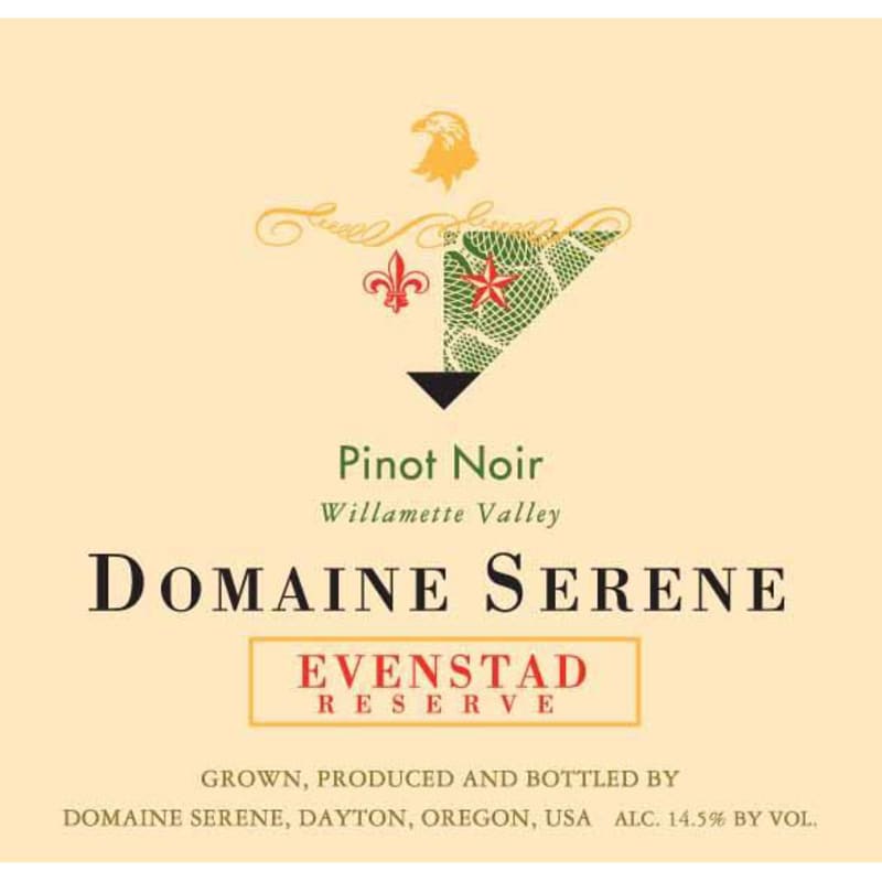 Domaine Serene Evenstad Reserve Pinot Noir (375ML half-bottle) 2004 Front Label