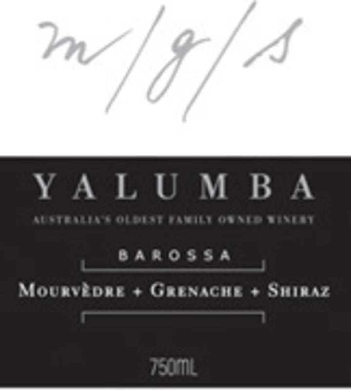 Yalumba Hand-Picked Mourvedre Grenache Shiraz 2005 Front Label