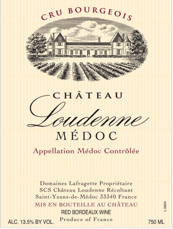 Chateau Loudenne 2007 Front Label